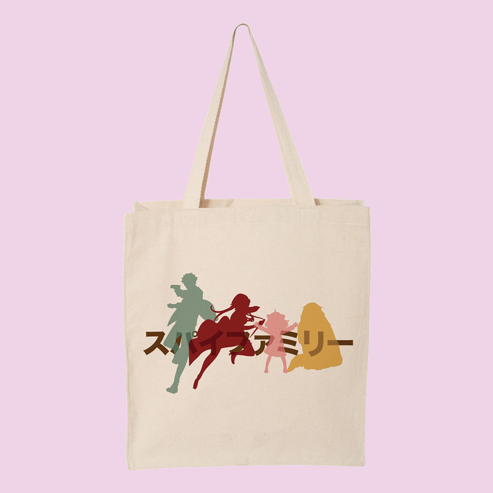 Spy Silhouettes Tote Bag