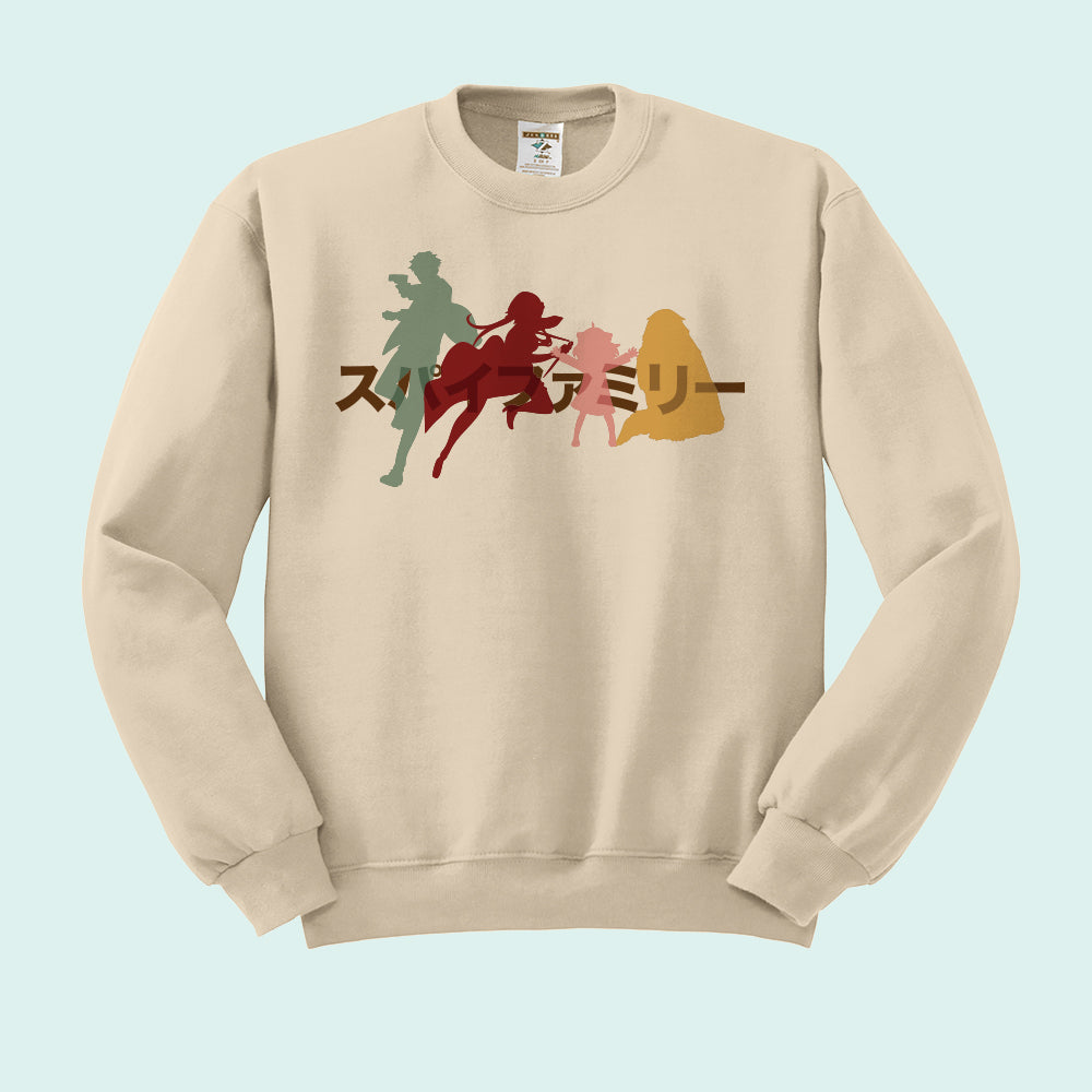 Spy Silhouettes Crewneck Sweatshirt