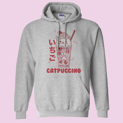 Strawberry Catpuccino Hoodie