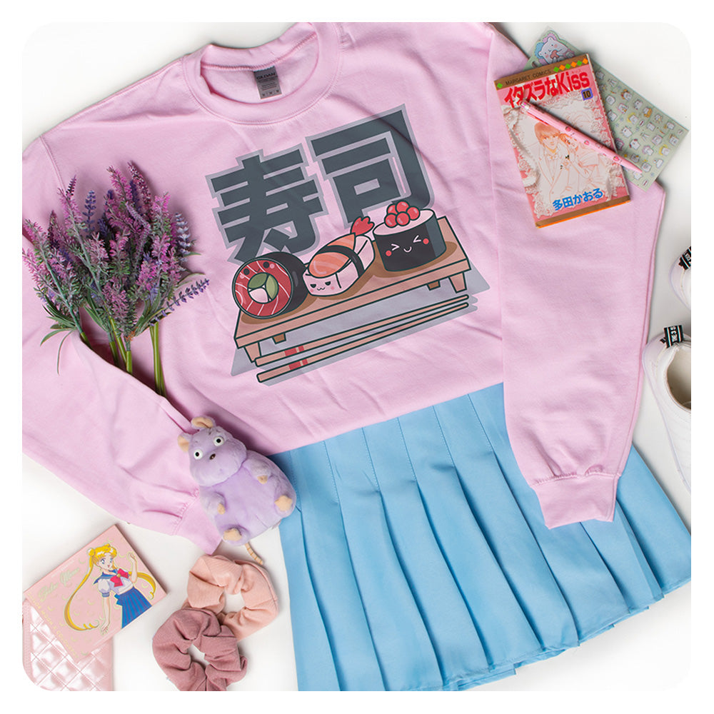 Sushi Platter Crewneck Sweatshirt