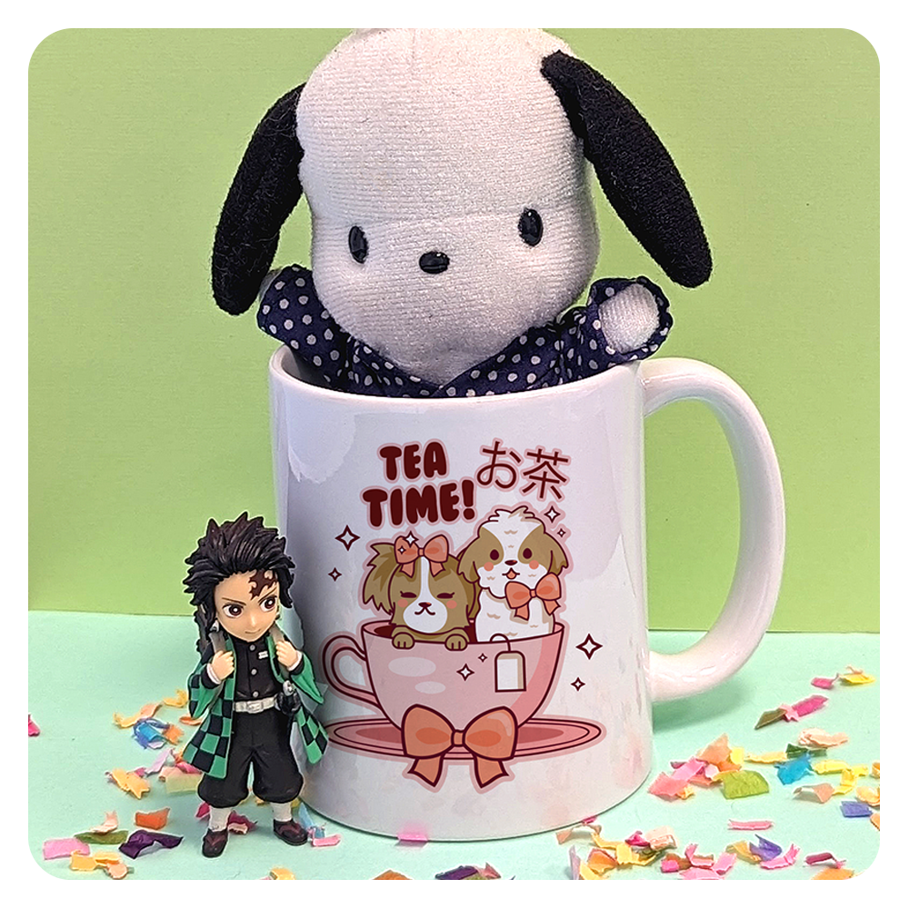 Tea Time Puppies Mug