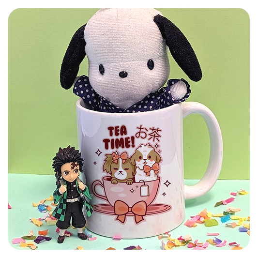 Tea Time Puppies Mug