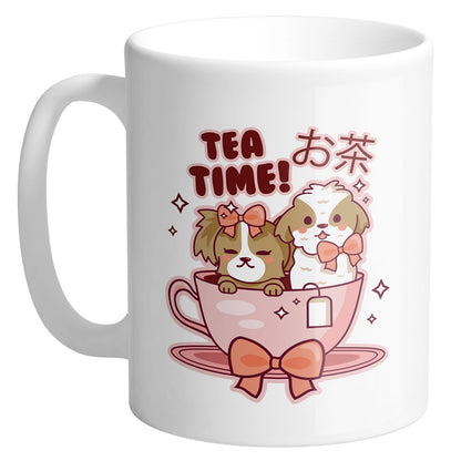 Tea Time Puppies Mug