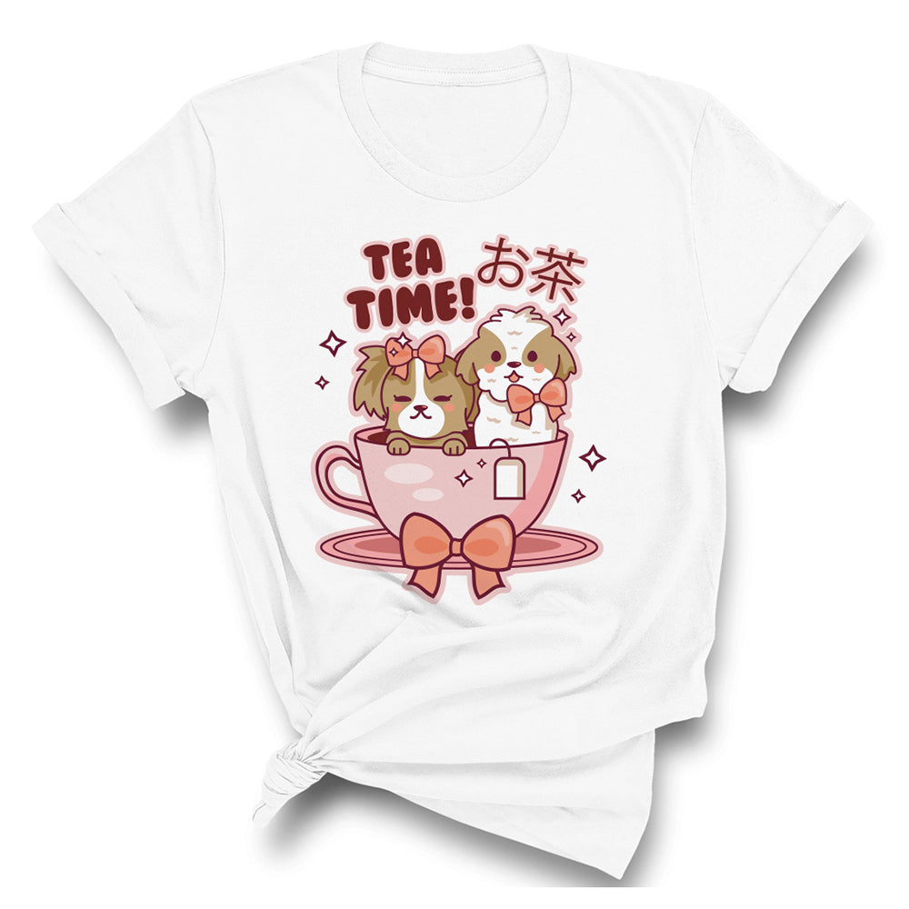 Tea Time Puppies T-Shirt