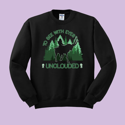 To See With Eyes Unclouded Crewneck Sweatshirt