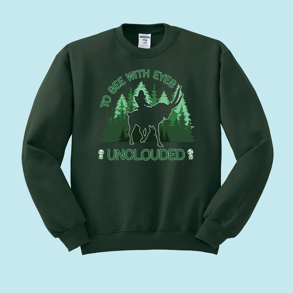 To See With Eyes Unclouded Crewneck Sweatshirt