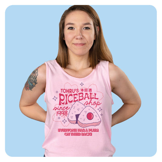 Tohru's Riceball Shop Comfort Colors Tank Top