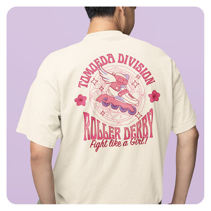 Tomoeda Division Roller Derby Comfort Colors T-Shirt