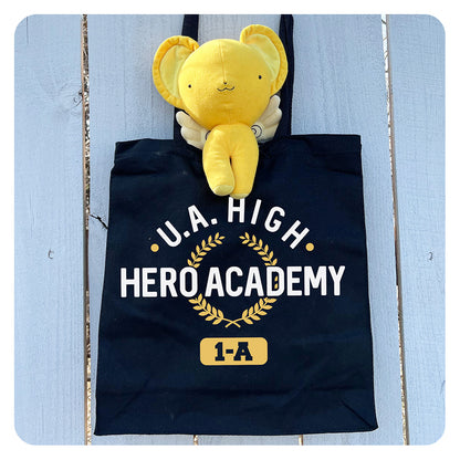 UA High Hero Academy Tote Bag