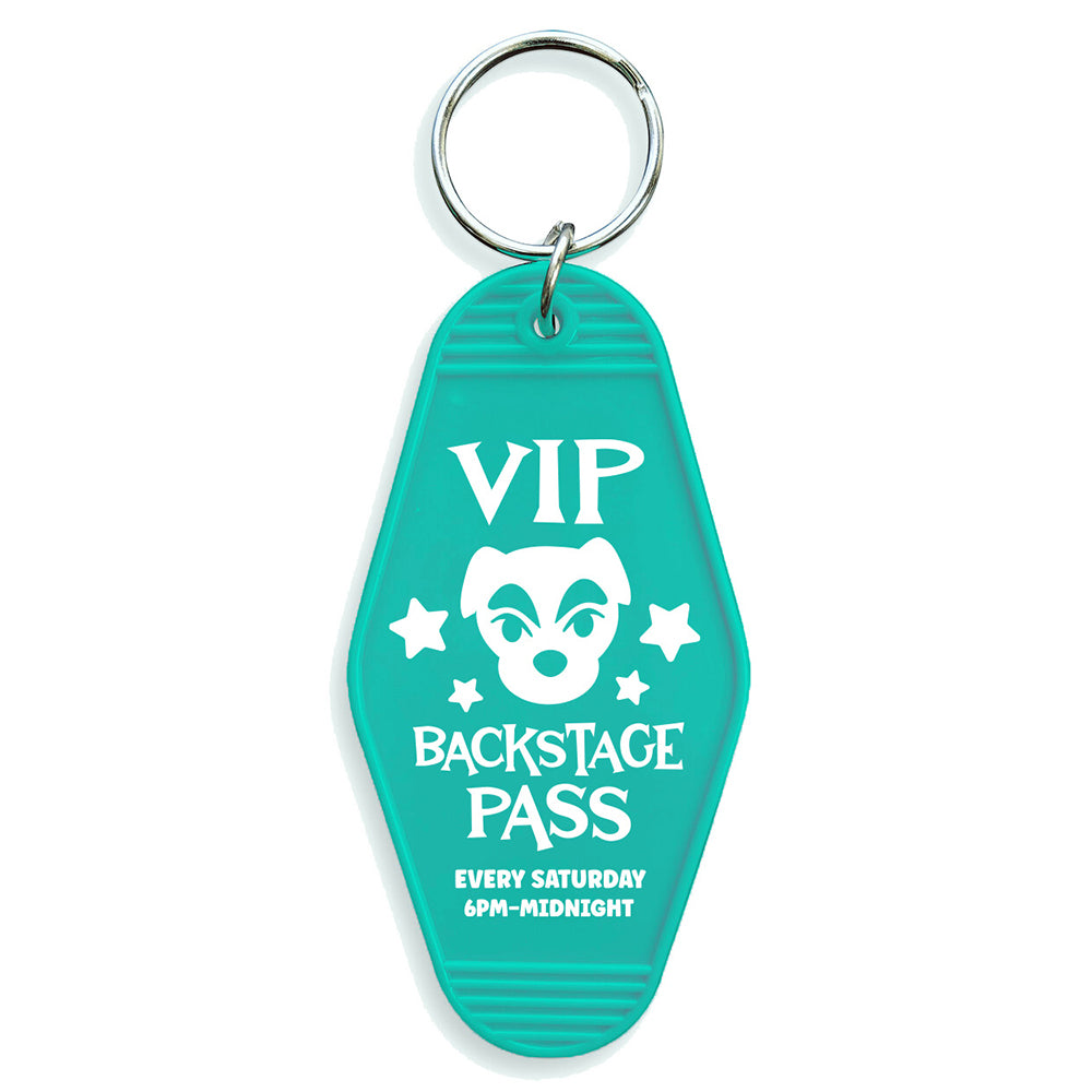 KK Slider VIP Backstage Pass Keychain