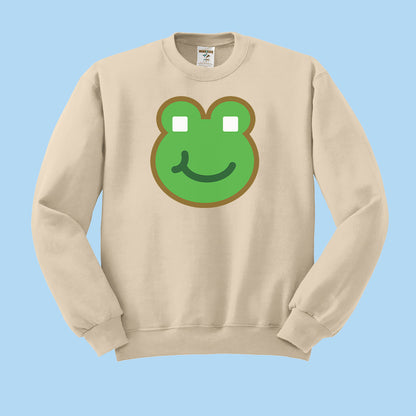 Animal Villager Frog Tee Crewneck Sweatshirt