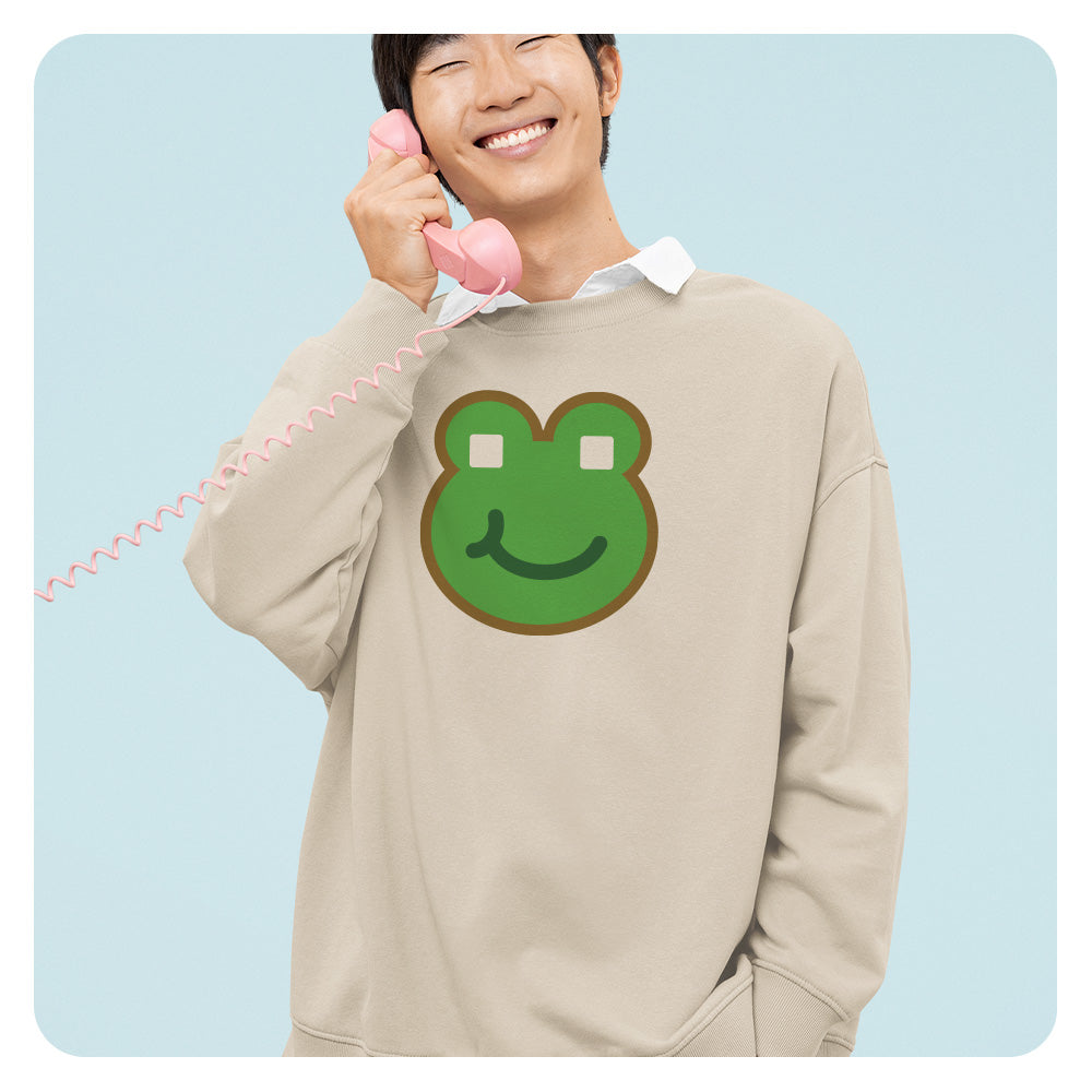 Animal Villager Frog Tee Crewneck Sweatshirt