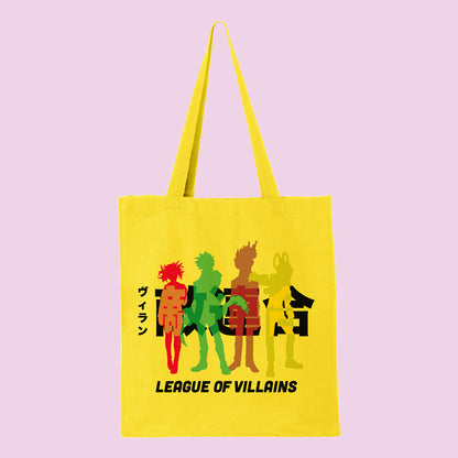 League of Villains Tote Bag