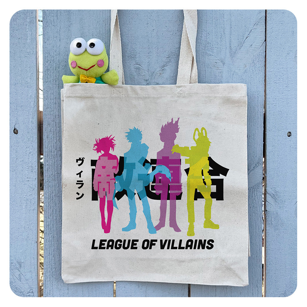 League of Villains Tote Bag