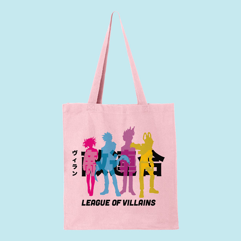 League of Villains Tote Bag