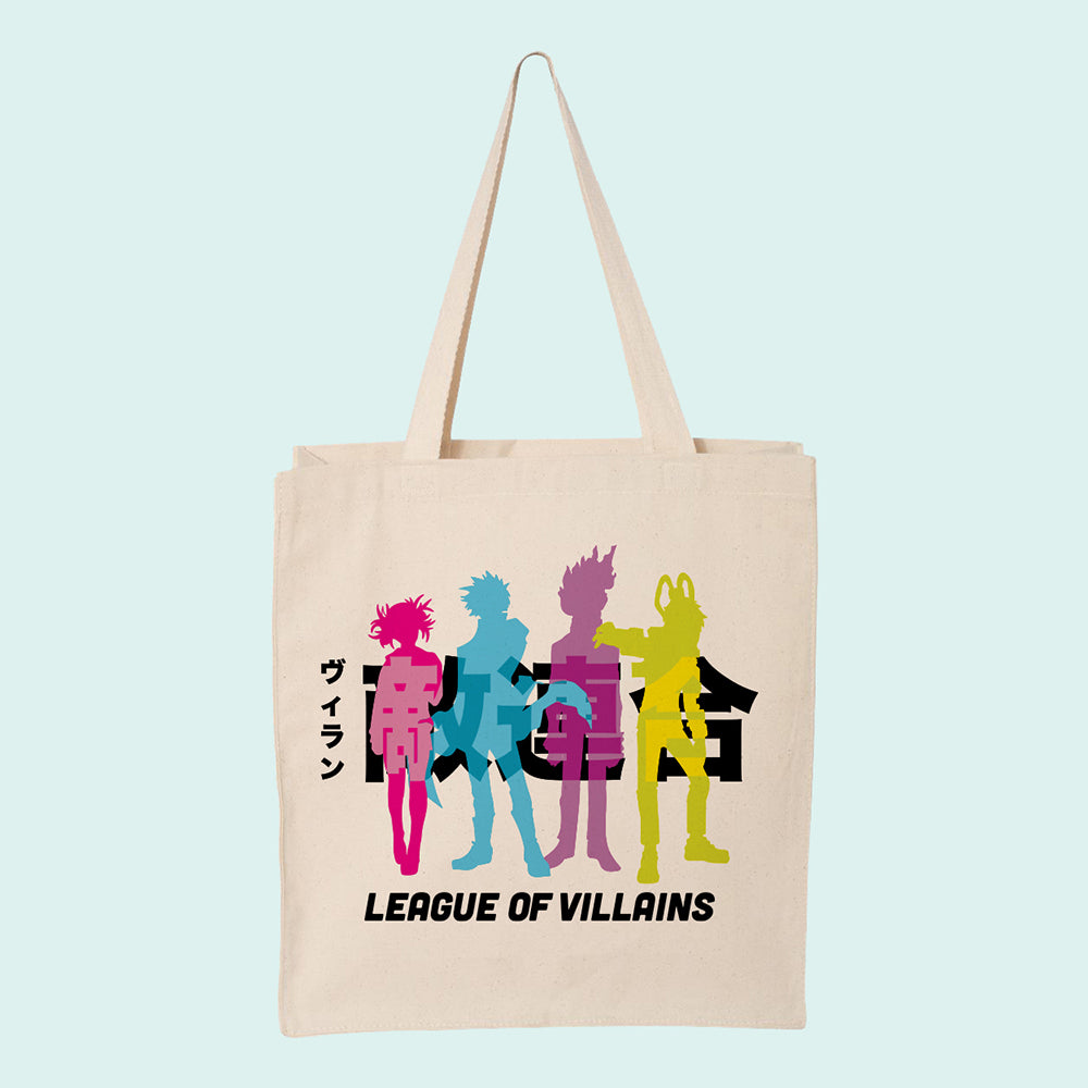 League of Villains Tote Bag