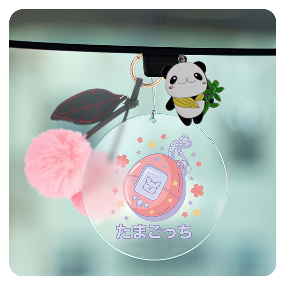 Virtual Pet Rearview Mirror Hang