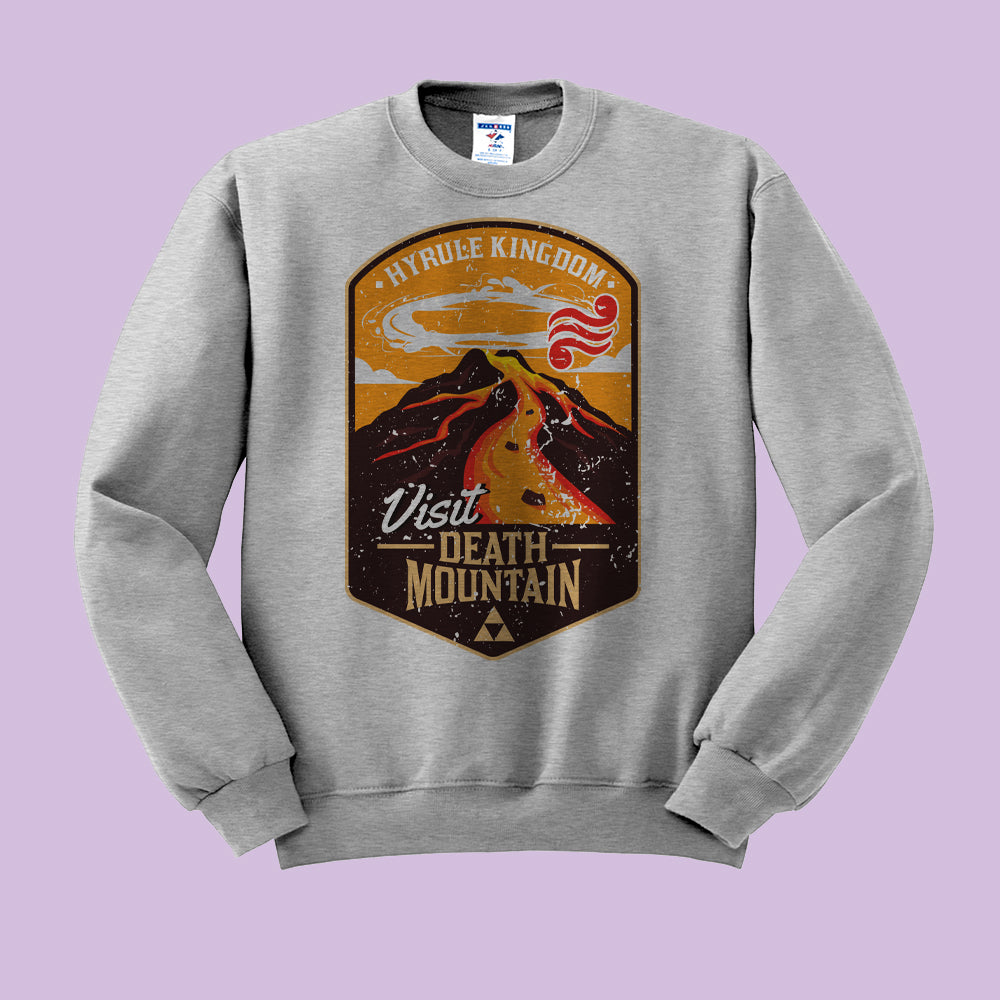 Visit Death Mountain Crewneck Sweatshirt