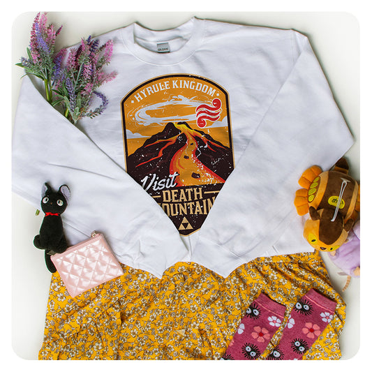 Visit Death Mountain Crewneck Sweatshirt