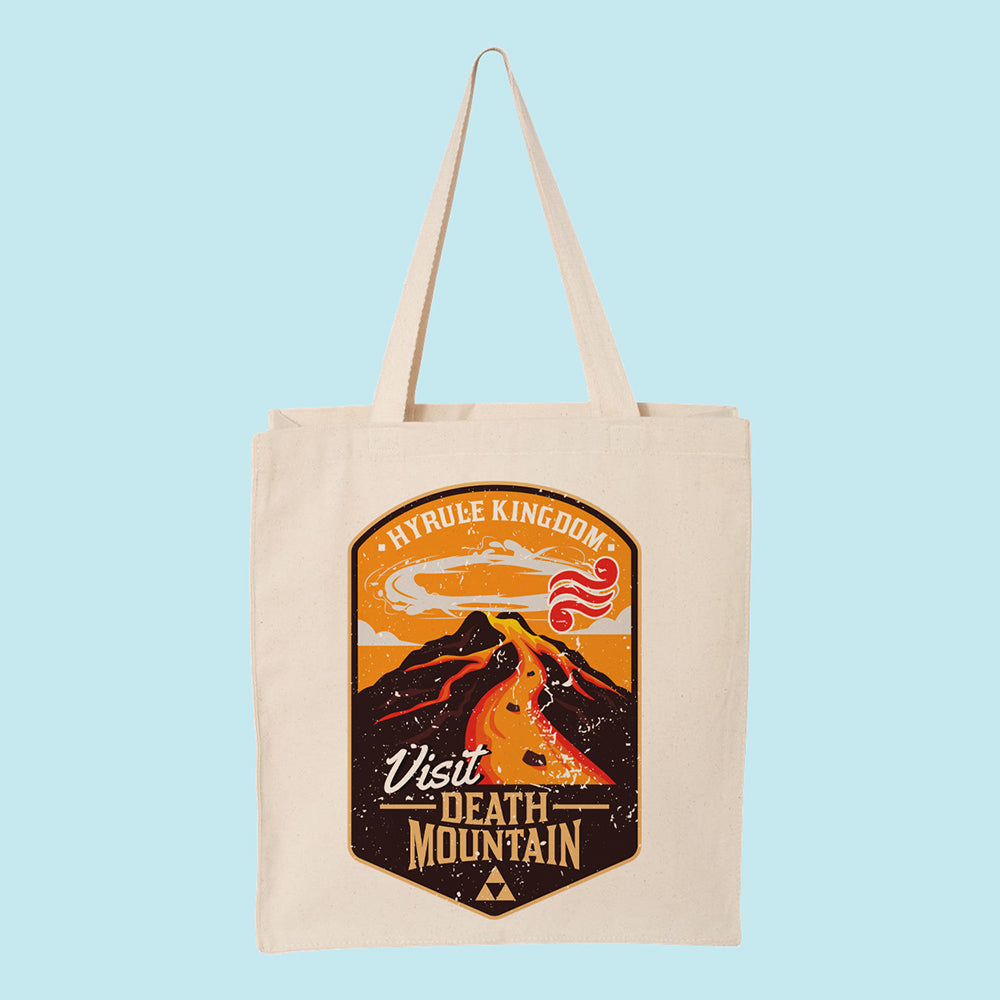 Visit Death Mountain Tote Bag