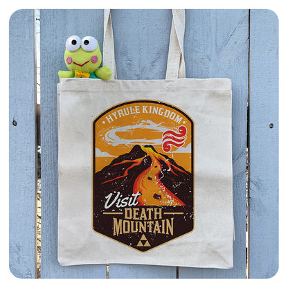 Visit Death Mountain Tote Bag