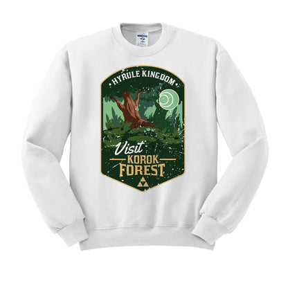 Visit Korok Forest Crewneck Sweatshirt