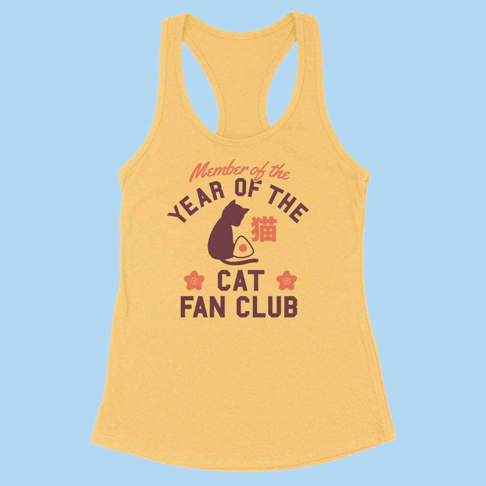 Year of the Cat Fan Club Racerback Tank