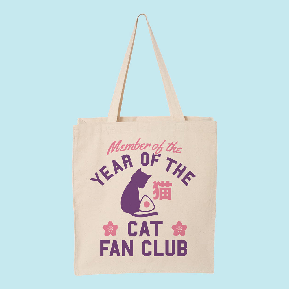 Year of the Cat Fan Club Tote Bag