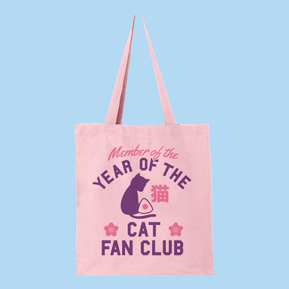 Year of the Cat Fan Club Tote Bag