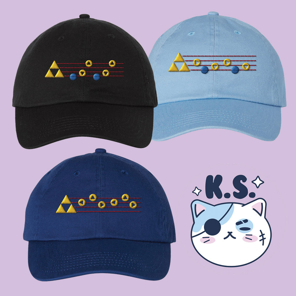 Choose Your Ocarina Song Dad Hat