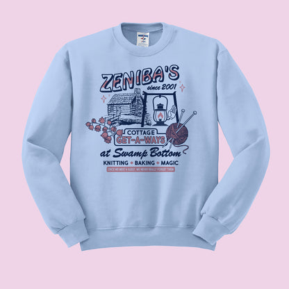 Zeniba's Cottage Get-a-Ways Crewneck Sweatshirt