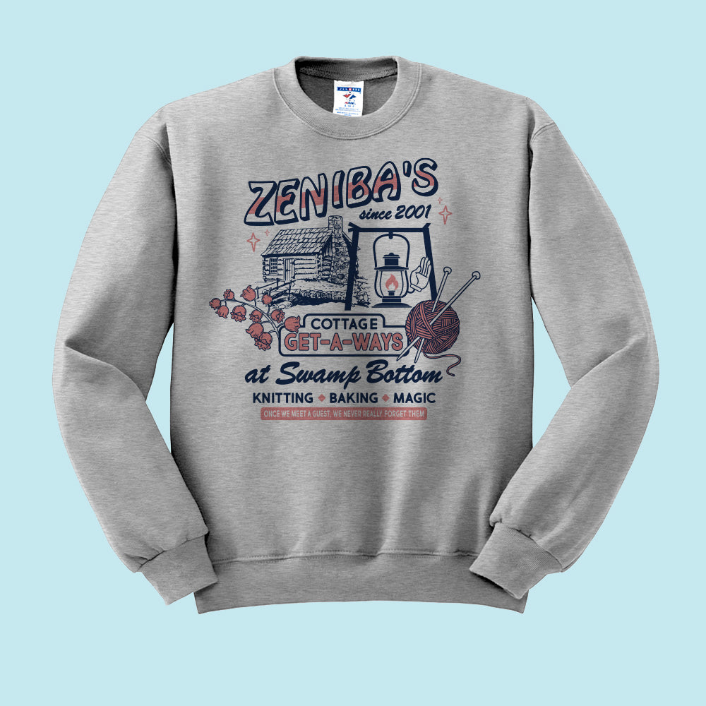 Zeniba's Cottage Get-a-Ways Crewneck Sweatshirt