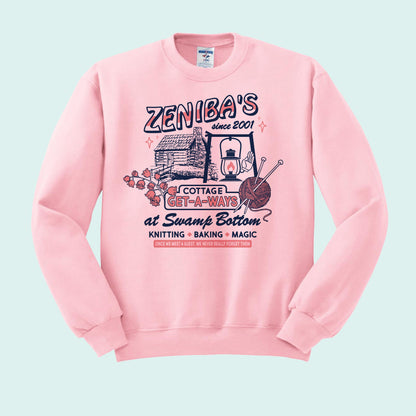 Zeniba's Cottage Get-a-Ways Crewneck Sweatshirt