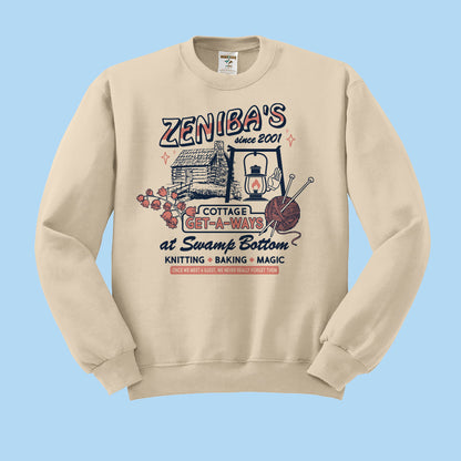 Zeniba's Cottage Get-a-Ways Crewneck Sweatshirt