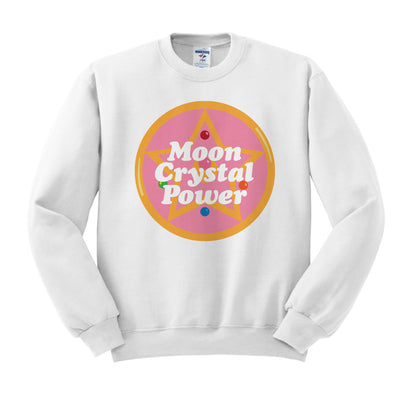 Moon Crystal Power Crewneck Sweatshirt