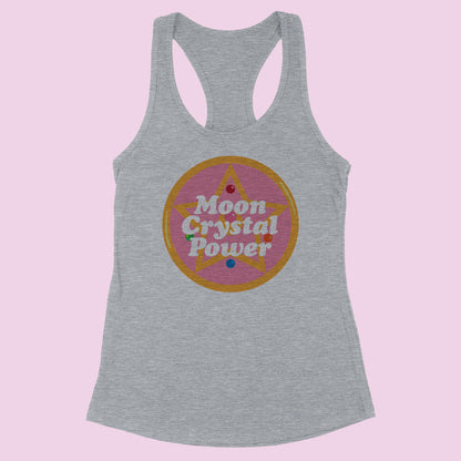 Moon Crystal Power Racerback Tank