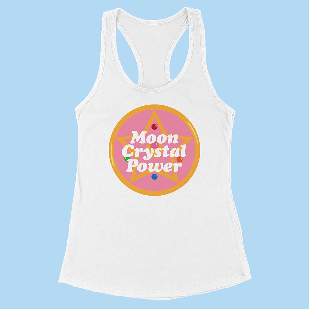 Moon Crystal Power Racerback Tank