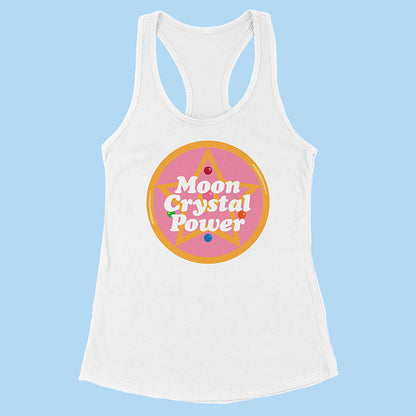 Moon Crystal Power Racerback Tank