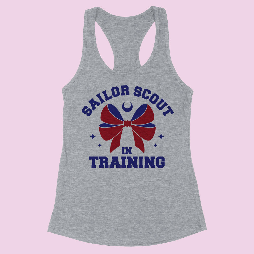 Sailor Scout in Training Racerback Tank