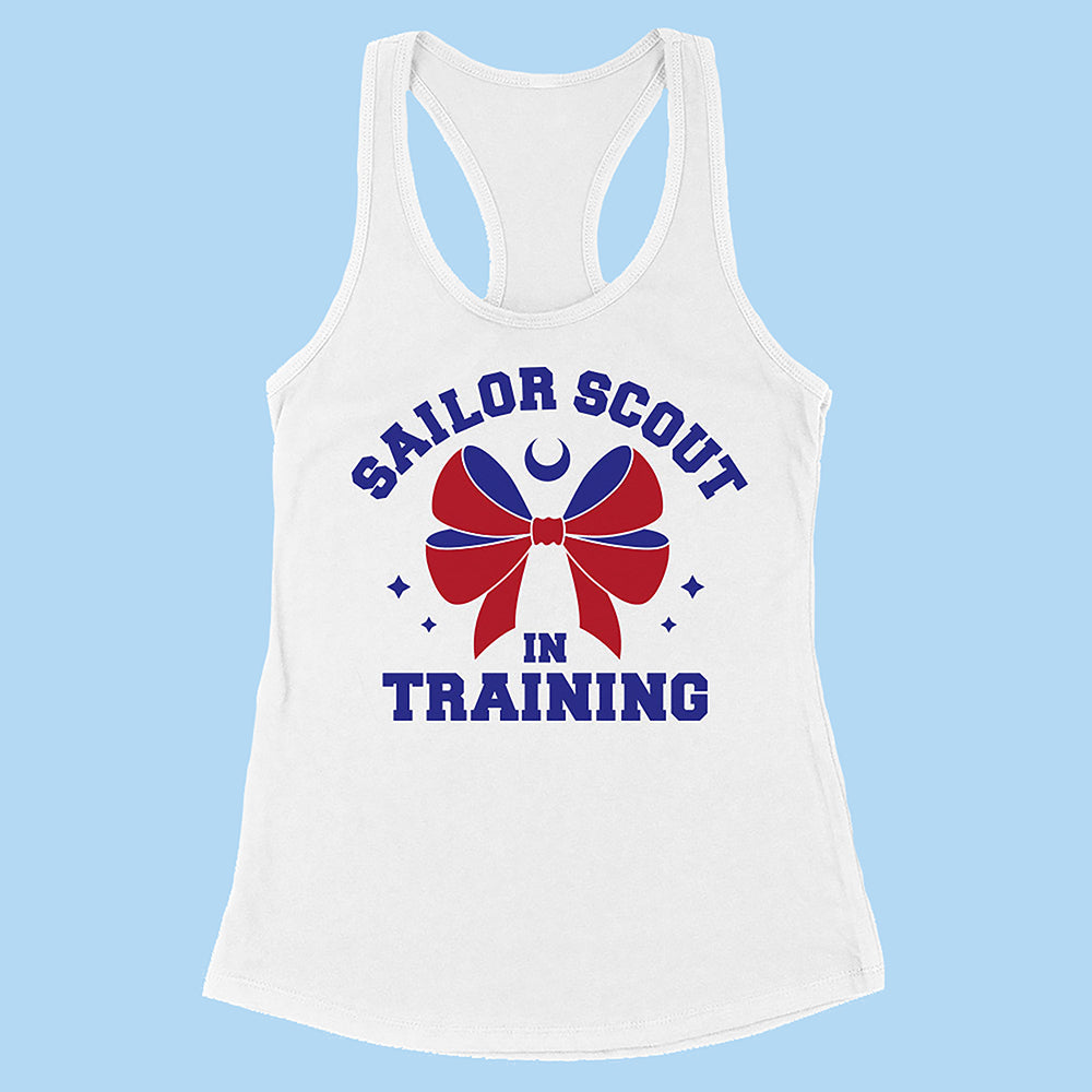 Sailor Scout in Training Racerback Tank